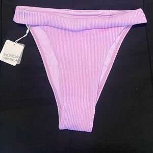 Monday Swimwear Argentina Bottoms - Moon Crinkle